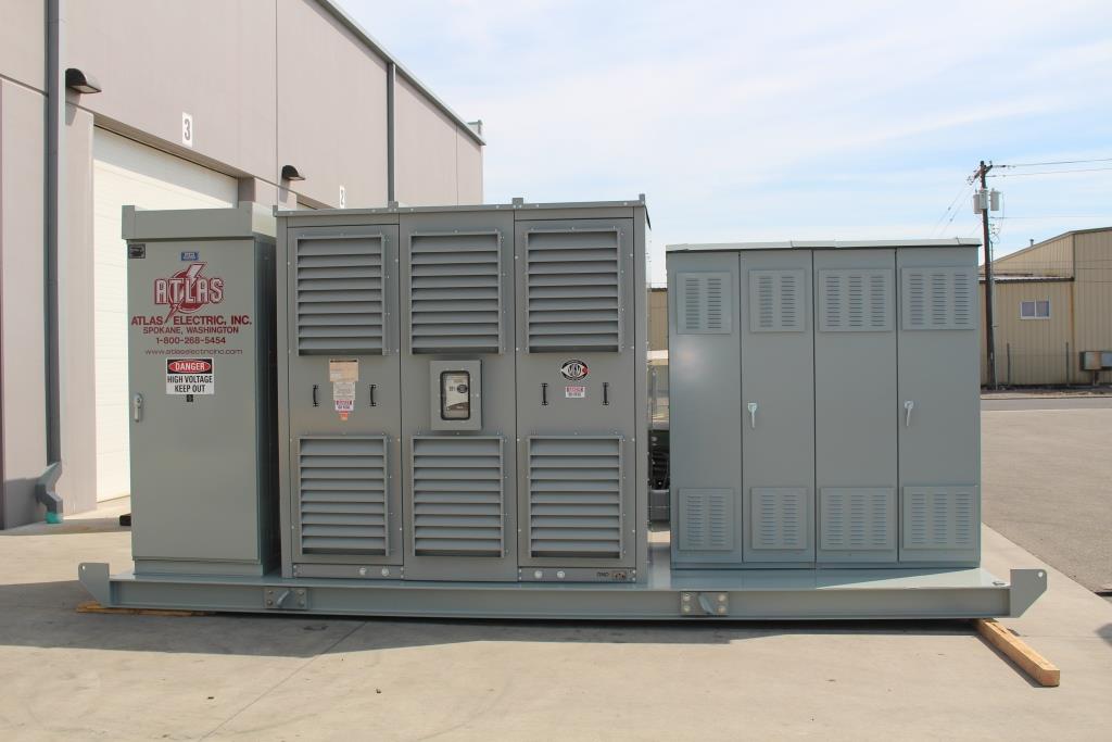 Skid Mounted Portable Substation with the following major components